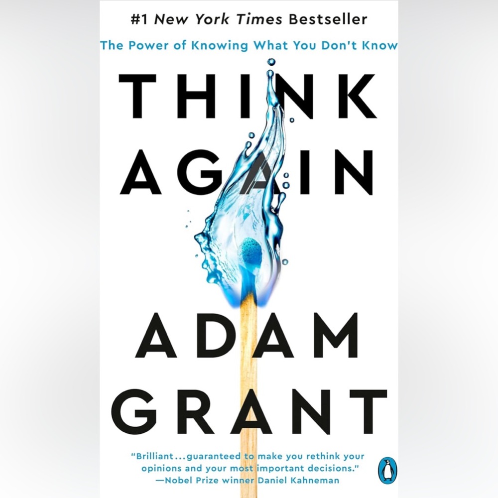 Think Again - Adam Grant Book